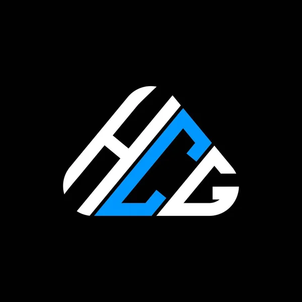 Hcg Písmenné Logo Kreativní Design Vektorovou Grafikou Hcg Jednoduché Moderní — Stockový vektor