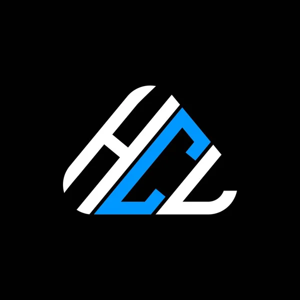 Hcl Carta Logotipo Design Criativo Com Vetor Gráfico Hcl Logotipo — Vetor de Stock
