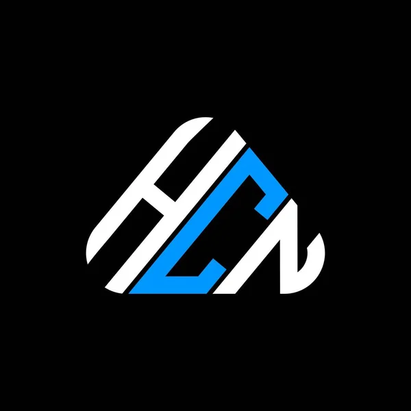 Logo Hcn Desain Kreatif Huruf Dengan Gambar Vektor Hcn Sederhana - Stok Vektor