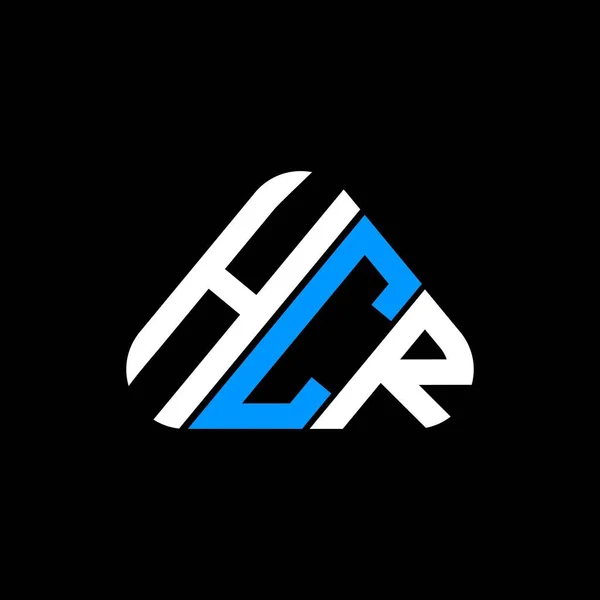 Λογότυπο Hcr Επιστολή Δημιουργικό Σχεδιασμό Διανυσματικό Γραφικό Hcr Απλό Και — Διανυσματικό Αρχείο