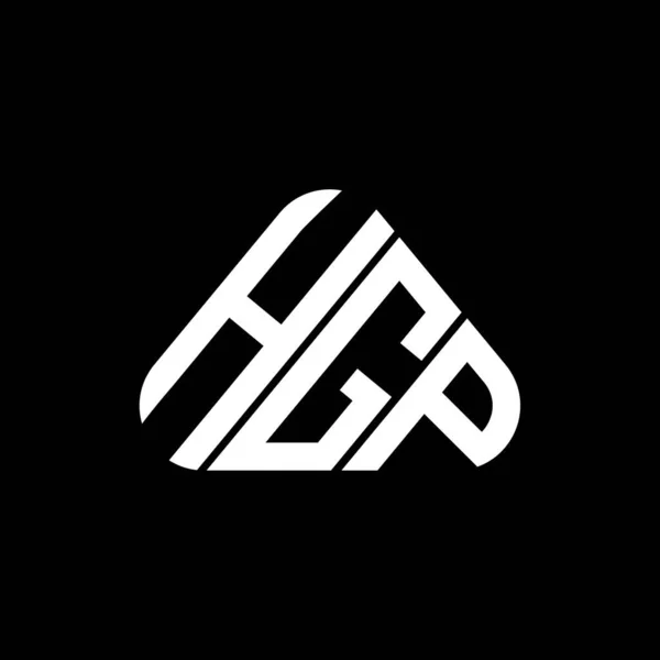 Λογότυπο Hgp Επιστολή Δημιουργικός Σχεδιασμός Διανυσματικό Γραφικό Hgp Απλό Και — Διανυσματικό Αρχείο