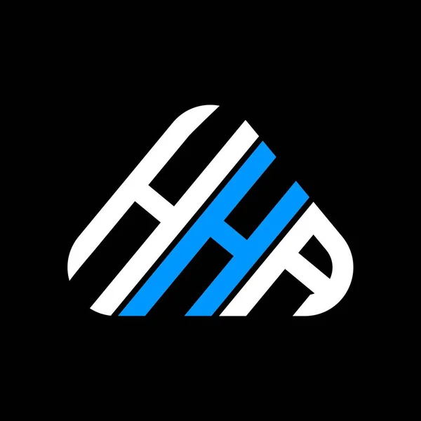 Hha Harf Logosu Tasarımı Vektör Grafik Hha Basit Modern Logo — Stok Vektör