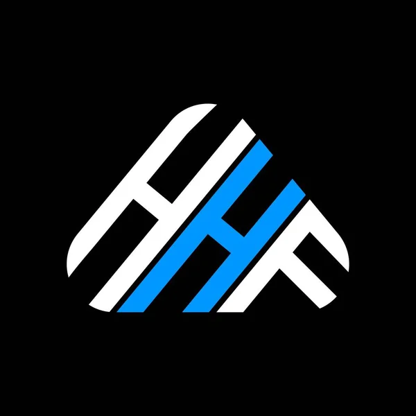 Hhf Carta Logotipo Design Criativo Com Vetor Gráfico Hhf Logotipo —  Vetores de Stock