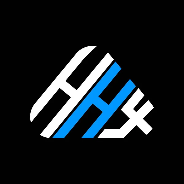 Hhx Harf Logosu Yaratıcı Tasarımı Vektör Grafik Hhx Basit Modern — Stok Vektör