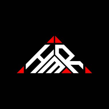 HMR harfi logo yaratıcı tasarımı vektör grafik, HMR basit ve modern logo.