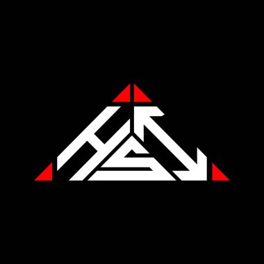 HSI harf logosu yaratıcı tasarım vektör grafik, HSI basit ve modern logo.