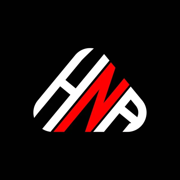 Hna Carta Logotipo Design Criativo Com Vetor Gráfico Hna Logotipo — Vetor de Stock