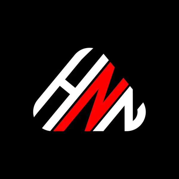 Logo Lettera Hnn Design Creativo Con Grafica Vettoriale Logo Semplice — Vettoriale Stock