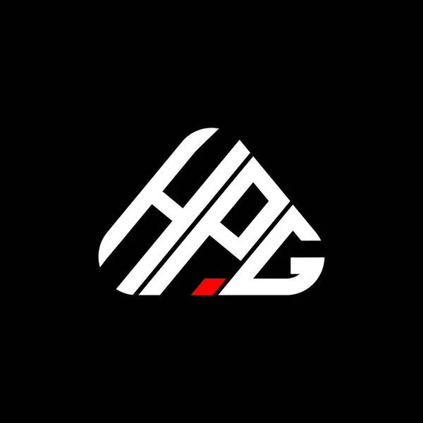 Hpg Літерний Логотип Творчого Дизайну Векторною Графікою Hpg Простий Сучасний — стоковий вектор