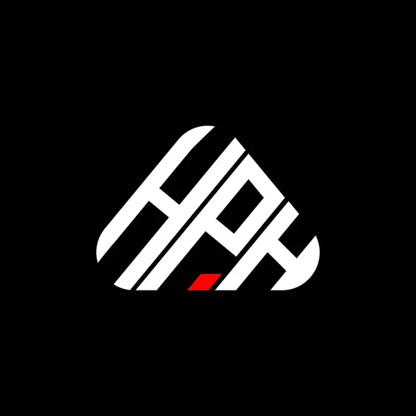 Diseño Creativo Del Logotipo Letra Hph Con Gráfico Vectorial Logotipo — Archivo Imágenes Vectoriales