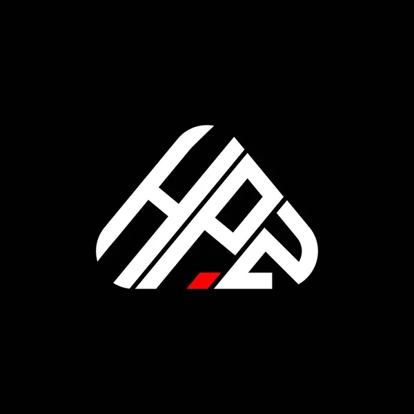 Hpz Brev Logotyp Kreativ Design Med Vektor Grafik Hpz Enkel — Stock vektor