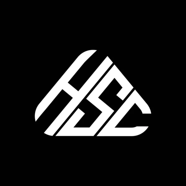 Hsc Letter Logo Kreatives Design Mit Vektorgrafik Hsc Einfaches Und — Stockvektor