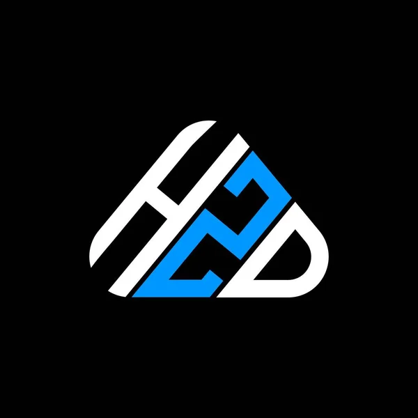 Logo Lettre Hzd Design Créatif Avec Graphique Vectoriel Logo Simple — Image vectorielle