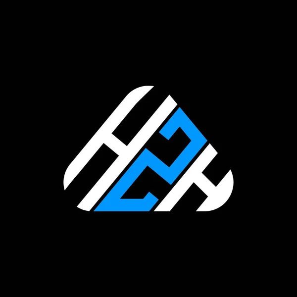 Hzh Harf Logosu Yaratıcı Tasarım Vektör Grafik Hzh Basit Modern — Stok Vektör
