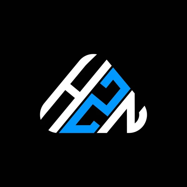 Hzn Harf Logosu Yaratıcı Tasarımı Vektör Grafik Hzn Basit Modern — Stok Vektör