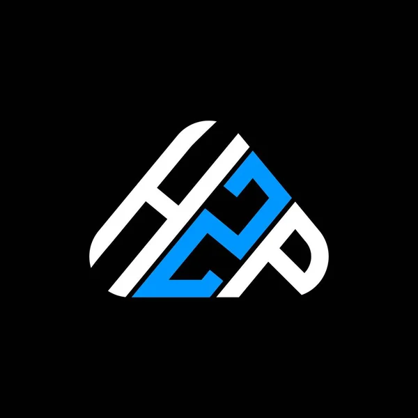 Hzp Harf Logosu Yaratıcı Tasarımı Vektör Grafik Hzp Basit Modern — Stok Vektör