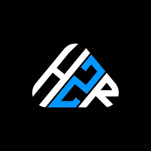 Hzr Letter Logo Creatief Ontwerp Met Vector Grafisch Hzr Eenvoudig — Stockvector