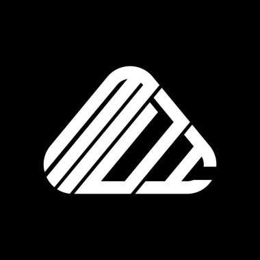 MDI harf logosu tasarımı vektör grafik, MDI basit ve modern logo.