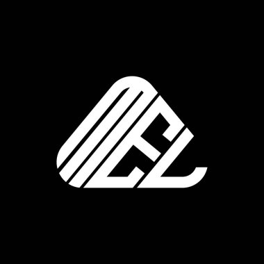 MEL harf logosu tasarımı vektör grafik, MEL basit ve modern logo.