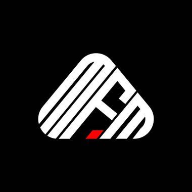MFM harfi logo yaratıcı tasarımı vektör grafik, MFM basit ve modern logo.