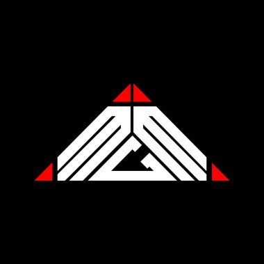 MGM harf logosu yaratıcı tasarım vektör grafik, MGM basit ve modern logo.