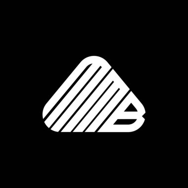 MMB harfi logo yaratıcı tasarımı vektör grafik, MMB basit ve modern logo.