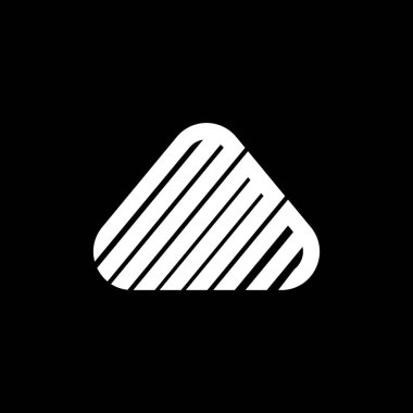 MMM harf logosu yaratıcı tasarım vektör grafik, MMM basit ve modern logo.