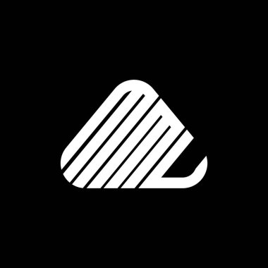 MMU harf logosu tasarımı vektör grafik, MMU basit ve modern logo.
