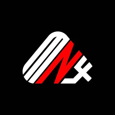 MNX harf logosu tasarımı vektör grafik, MNX basit ve modern logo.