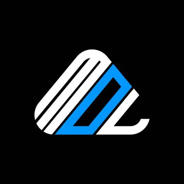 MOL harf logosu tasarımı vektör grafik, MOL basit ve modern logo.