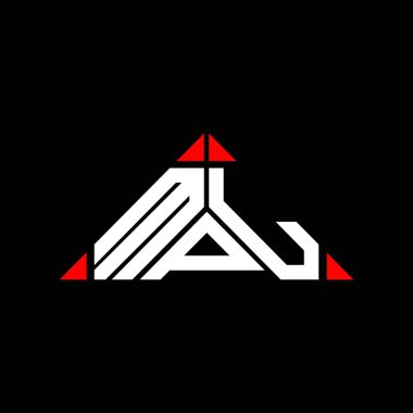 MPL harf logosu yaratıcı tasarımı vektör grafik, MPL basit ve modern logo.