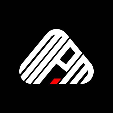 MPM harf logosu tasarımı vektör grafik, MPM basit ve modern logo.