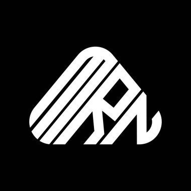 MRN harf logosu yaratıcı tasarımı vektör grafik, MRN basit ve modern logo.