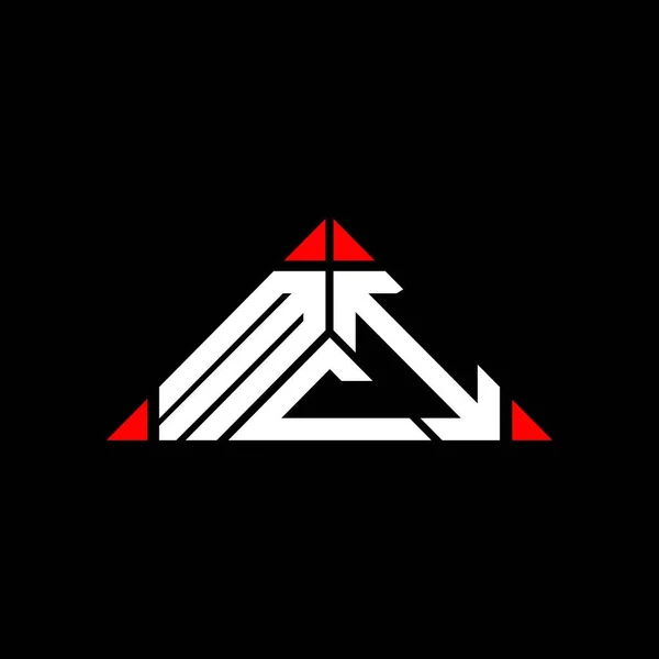 Mci Harf Logosu Tasarımı Vektör Grafik Mci Basit Modern Logo — Stok Vektör