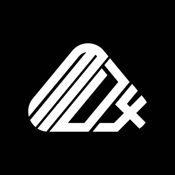 Mdx Písmenné Logo Kreativní Design Vektorovou Grafikou Mdx Jednoduché Moderní — Stockový vektor
