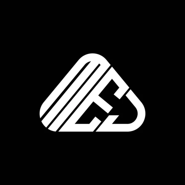 Diseño Creativo Del Logotipo Letra Mej Con Gráfico Vectorial Logotipo — Vector de stock