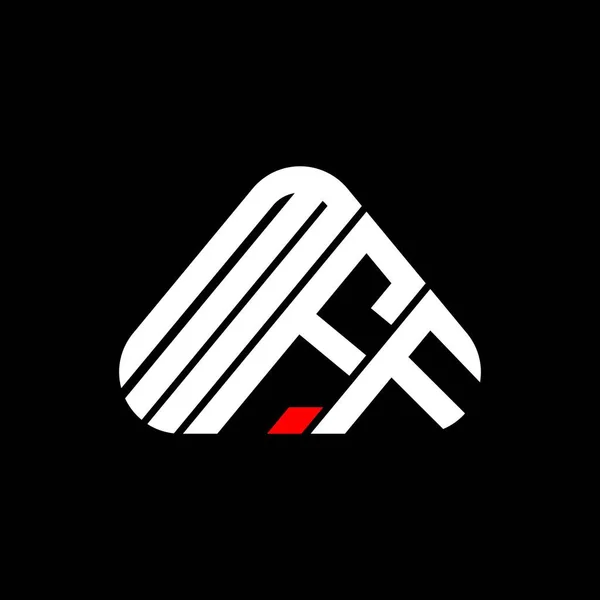 Diseño Creativo Del Logotipo Letra Mff Con Gráfico Vectorial Logotipo — Archivo Imágenes Vectoriales