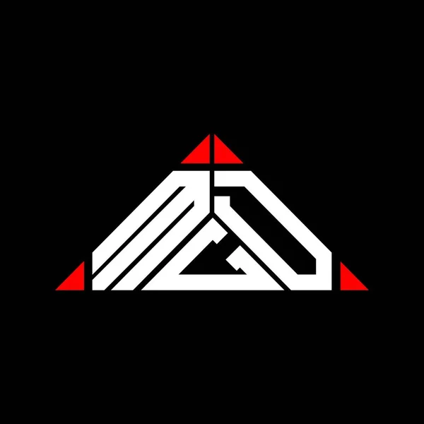 Mgd Harf Logosu Tasarımı Vektör Grafik Mgd Basit Modern Logo — Stok Vektör