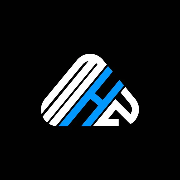 Логотип Літери Mhz Креативний Дизайн Векторною Графікою Простий Сучасний Логотип — стоковий вектор