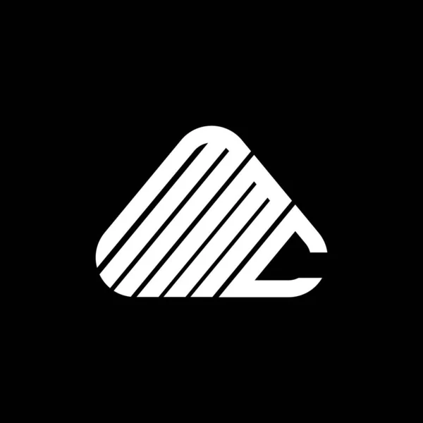 Mmc Letter Logo Creatief Design Met Vector Grafisch Mmc Eenvoudig — Stockvector