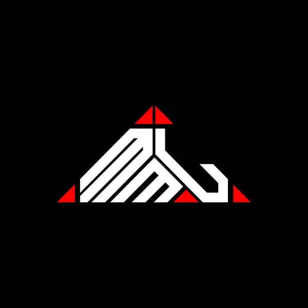 Logo Listu Mml Kreatywny Design Grafiką Wektorową Mml Proste Nowoczesne — Wektor stockowy