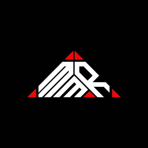 Mmr Letter Logo Kreatives Design Mit Vektorgrafik Mmr Einfaches Und — Stockvektor
