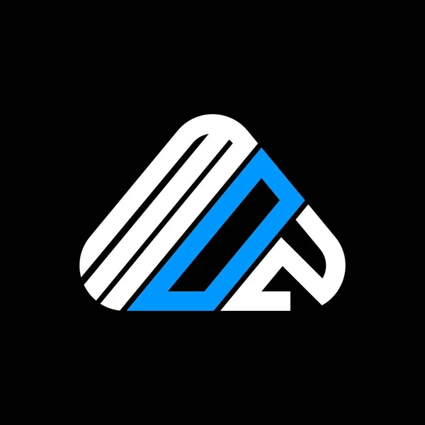 Логотип Moz Векторной Графикой Простой Современный Логотип — стоковый вектор