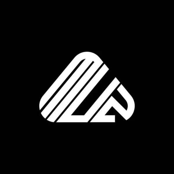Muz Litera Logo Kreatywny Design Grafiką Wektorową Muz Proste Nowoczesne — Wektor stockowy