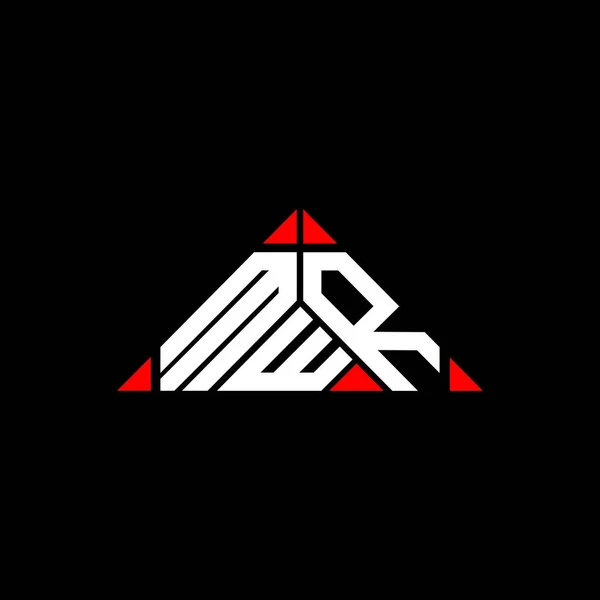 Логотип Літери Mwr Креативний Дизайн Векторною Графікою Mwr Простий Сучасний — стоковий вектор