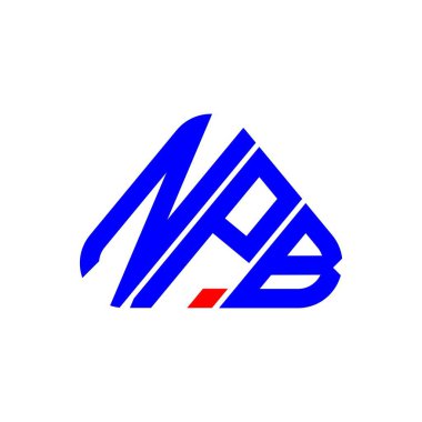 NPB harfi logo yaratıcı tasarımı vektör grafik, NPB basit ve modern logo.