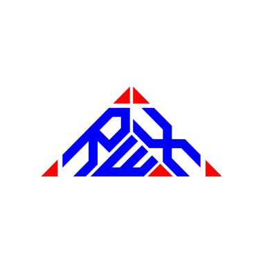 RWX harf logosu yaratıcı tasarımı vektör grafik, RWX basit ve modern logo.