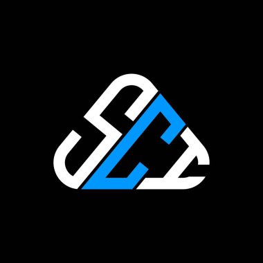 SCI harf logosu tasarımı vektör grafik, SCI basit ve modern logo.