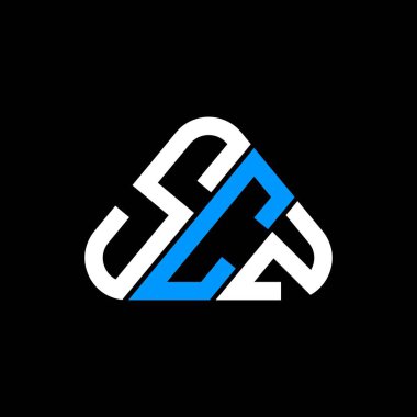 SCZ harf logosu yaratıcı tasarım vektör grafik, SCZ basit ve modern logo.