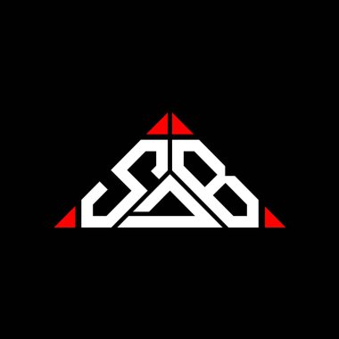 SDB harfi logo yaratıcı tasarımı vektör grafik, SDB basit ve modern logo.